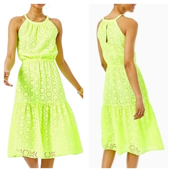 Lilly Pulitzer Alda Midi Dress Size XXS - Picture 1 of 4